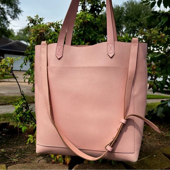 MADEWELL Pink Everyday Laptop Work Tote Shoulder Bag Essential Transport - Picture 1 of 11